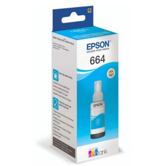 Mystok Epson Yazıcı Mürekkebi 664 Mavi Muadil 70 Ml