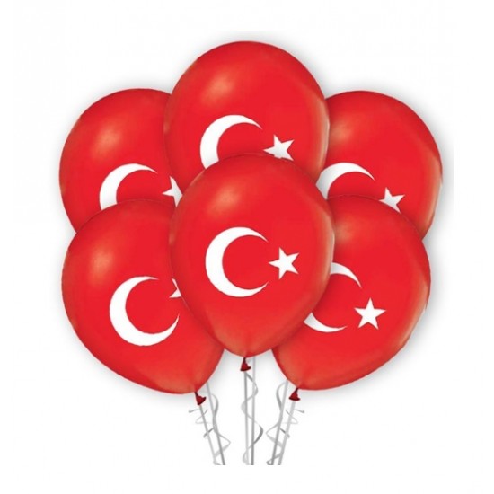 Hbk Balon Ay Yıldızlı 100Lü