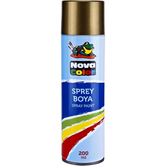 Nova Color Sprey Boya Altın 200 ml