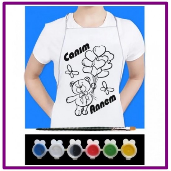 Kumtoys Önlük Boyama Seti