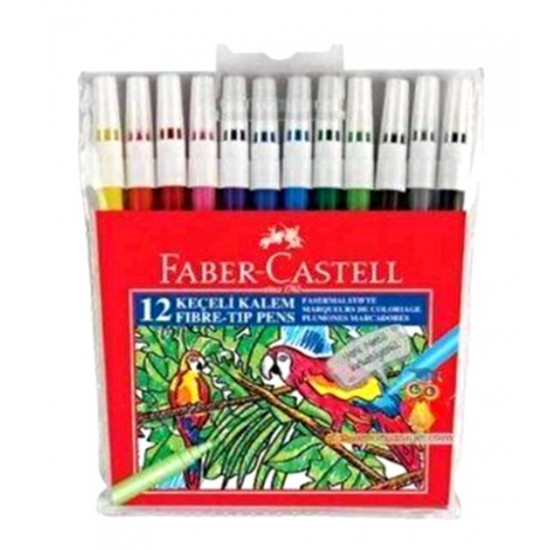 Faber Castell Keçeli Kalem 12Li