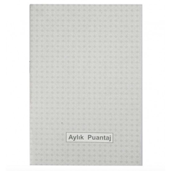 Dilman Aylık Puantaj Defteri Küçük - 5 adet