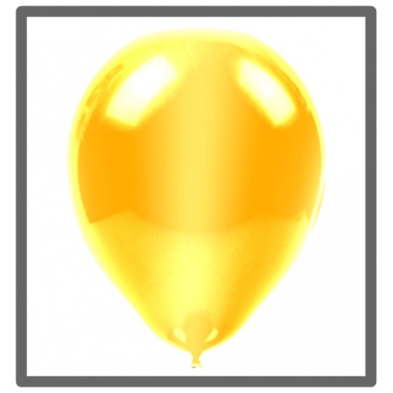 Metalik Balon Altın 100 adet