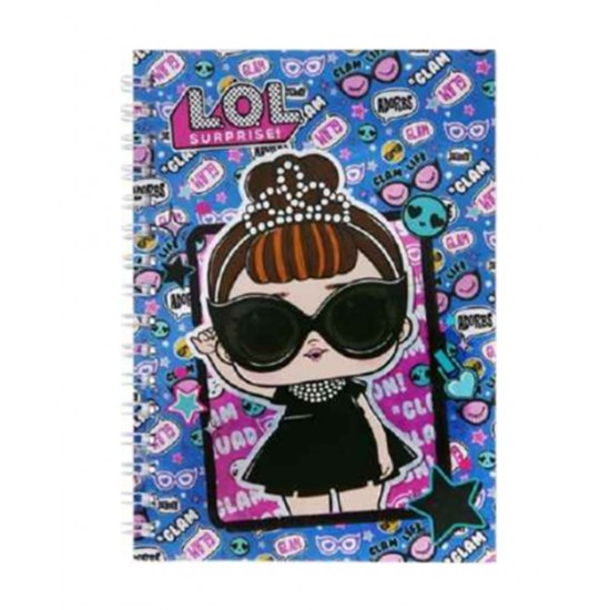 Lol 80 Yaprak Çizgili A6 Not Defteri Spiralli