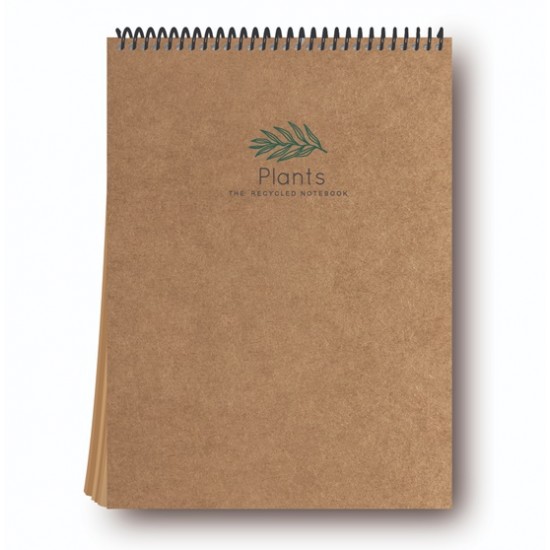 Dilman - Kraft Blok Not Düz A4 50 Yaprak