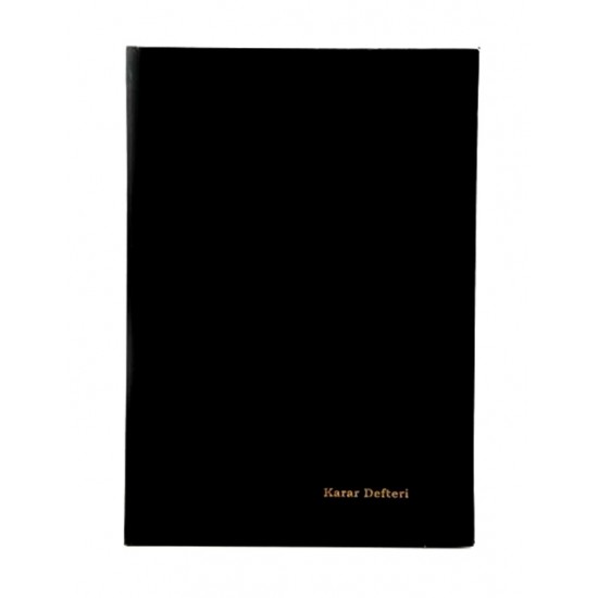 Dilman - Kurul Karar Defteri Ciltli 96 yaprak