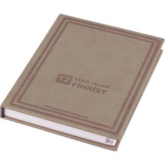 Gülpaş Ticari Fihrist 17X24 12Li