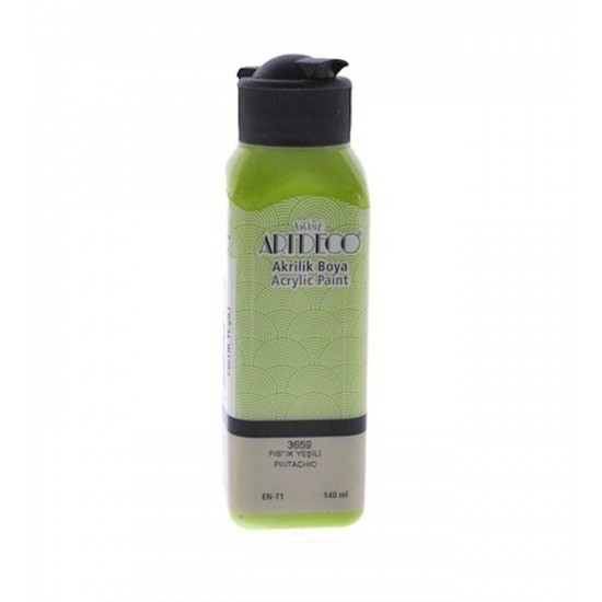 Artdeco Akrilik Boya 140 ml Fıstık Yeşili Artdeco Akrilik Boya 140ml Fıstık Yeşili