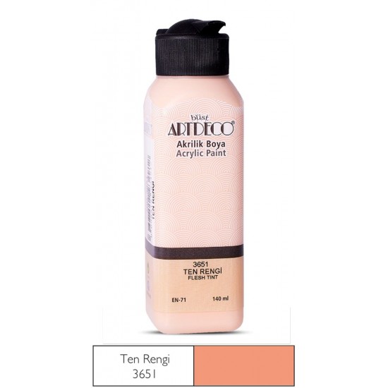 Artdeco Akrilik Boya 140 ml Ten Rengi 2 adet Artdeco Akrilik Boya 140 ml Ten Rengi