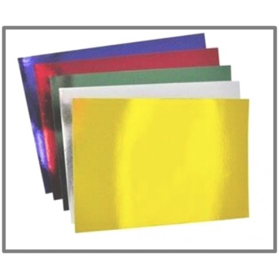 Kikarts Metalik Fon Kartonu A4 10Lu