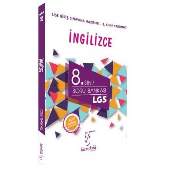 Karekök 8.Sınıf Lgs İngilizce Soru Bankası