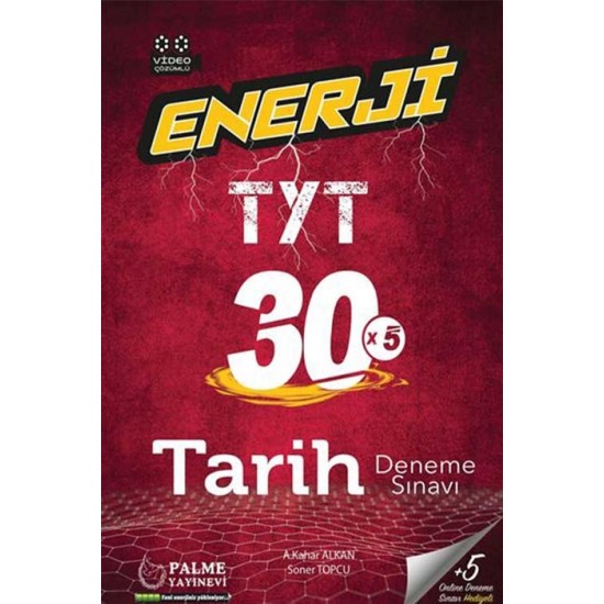 Palme Enerji Tyt Tarih Deneme 30X5