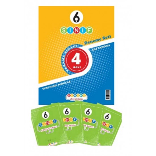 Deneme 6.Sınıf Deneme Seti 4Lü
