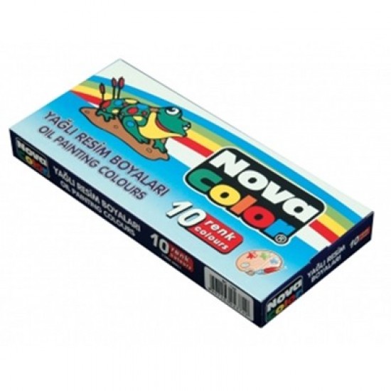 Nova Color Yağlı Boya 10lu