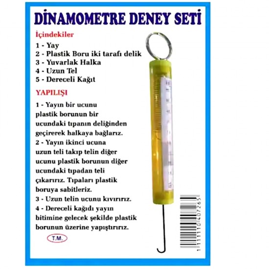 Bozkırlı Dinamometre Deney Seti