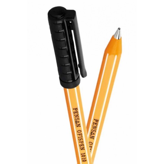 Pensan Tükenmez Kalem Ofispen Siyah 15 adet