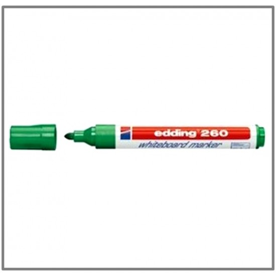 Edding Tahta Kalemi E-260 Yeşil - 5 adet