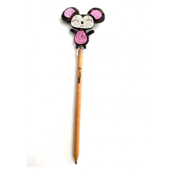Kiddy World Keçe Başlıklı Kurşun Kalem Fare - 2 adet
