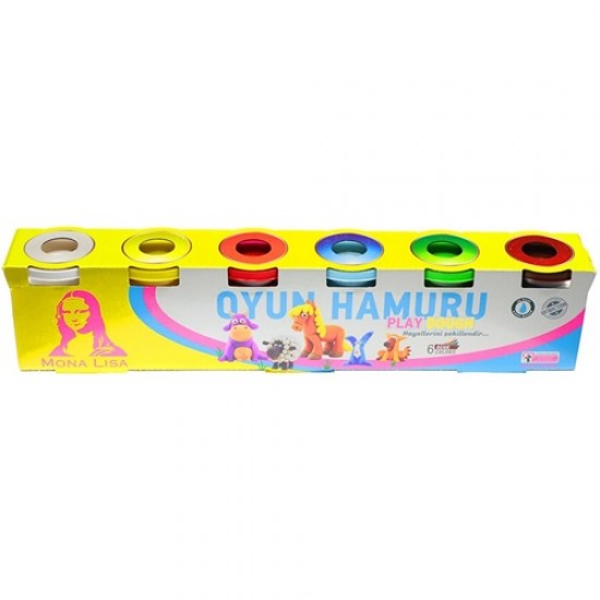 Mona Lisa Oyun Hamuru 6 renk