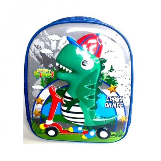 Taros Anaokulu Çantası Kabartmalı Dino Kod:7022