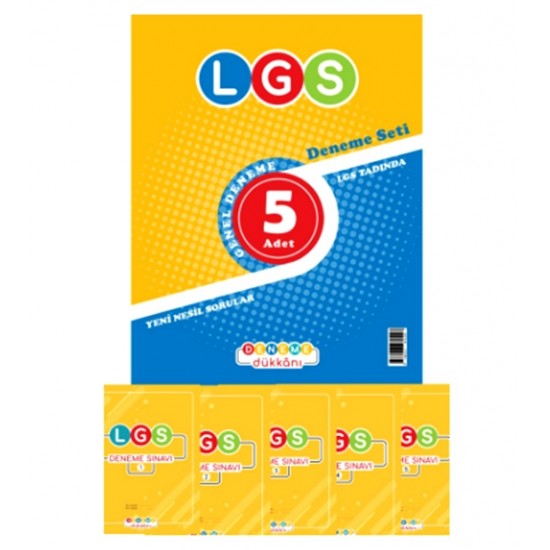 Deneme 8.Sınıf Lgs Deneme Seti 5Li