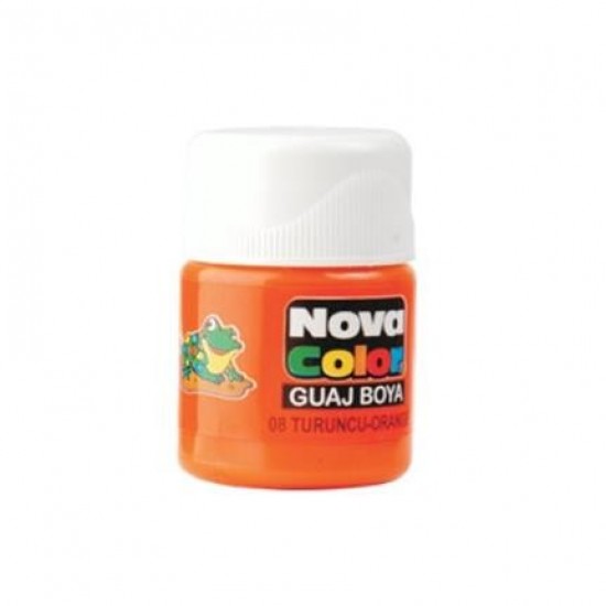 Nova Color Guaj Boya Turuncu Şişe - 2 adet