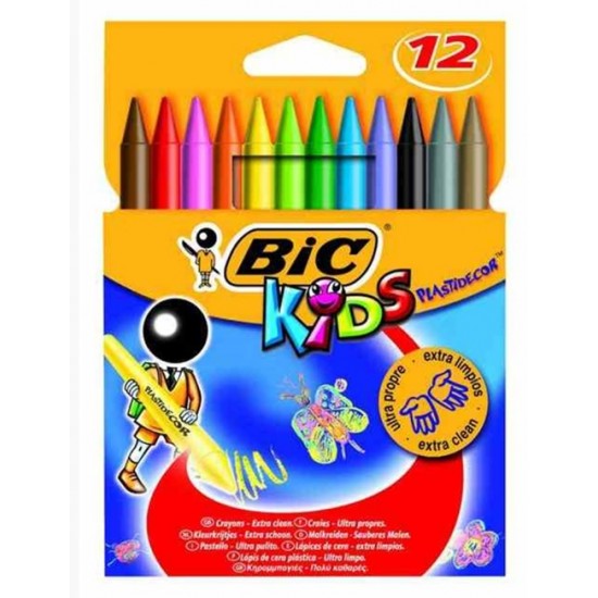 Bic Kids Pastel Boya Silinebilir 12Li