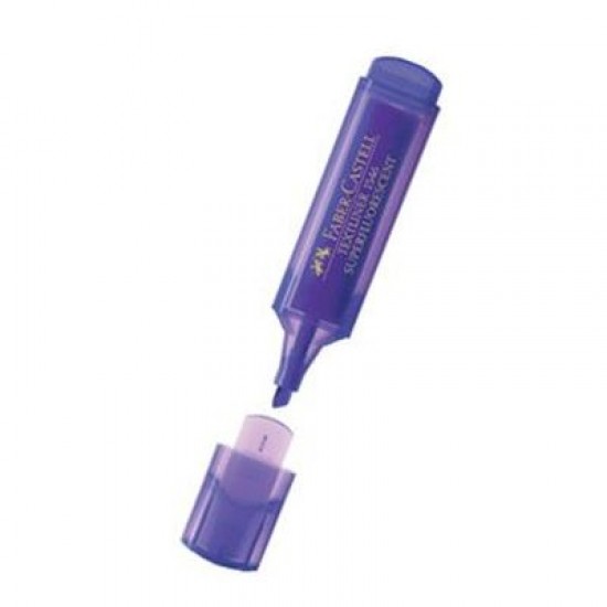 Faber Castell Fosforlu Kalem Mor