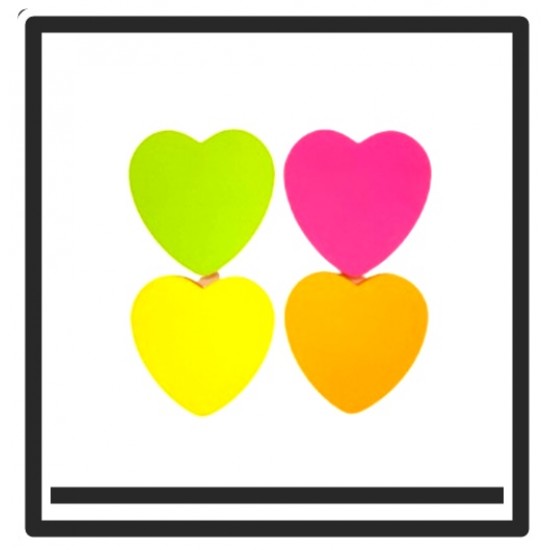 Fixpoint Kalp Postit tekli
