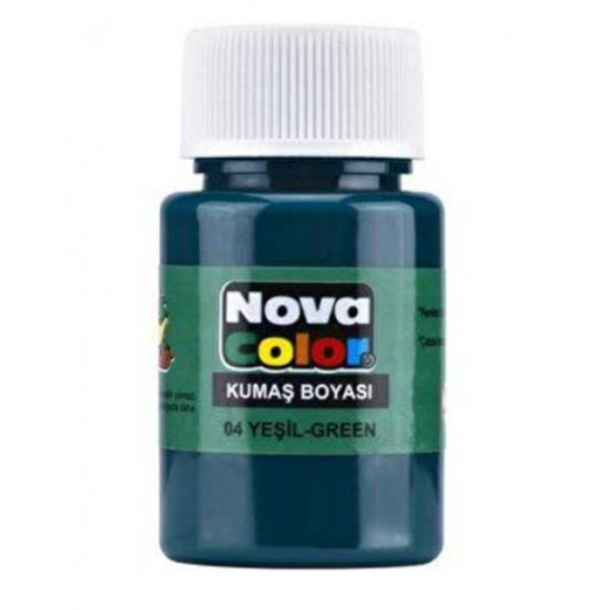 Nova Color Kumaş Boyası 35 Cc Yeşil - 2 adet