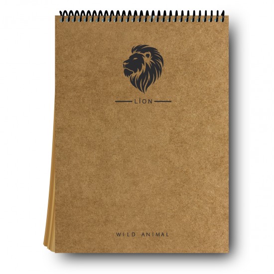 Dilman Kraft Defter 16X22 Dik 50 Yaprak