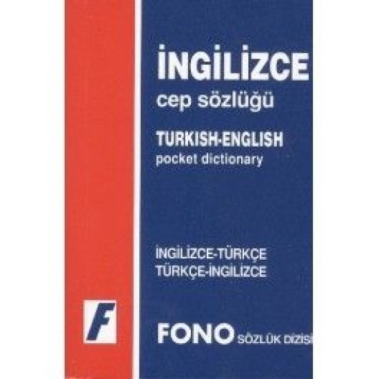 Fono İngilizce Türkçe Cep Sözlüğü