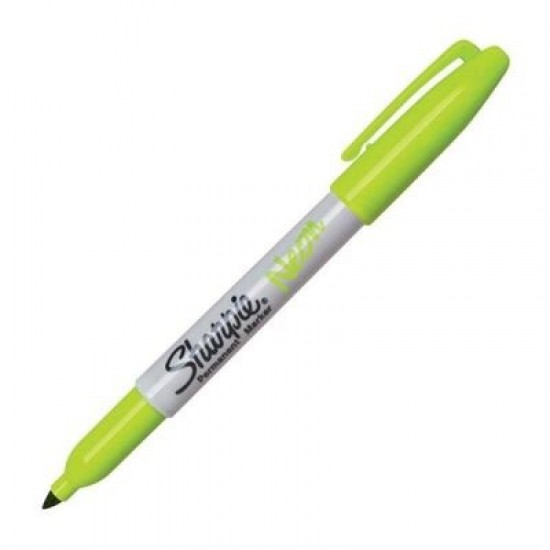 Sharpie Neon Permanent Markör Kalem Fosforlu Yeşil