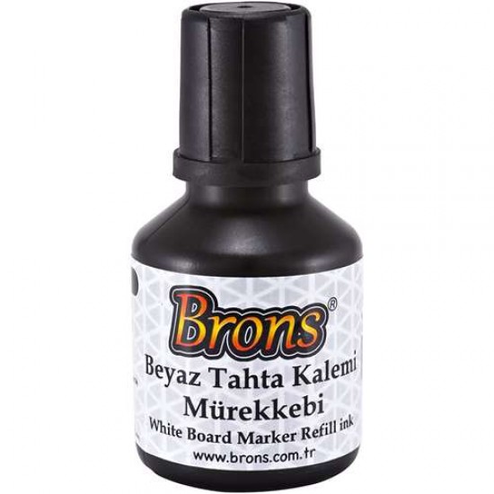Brons Tahta Kalemi Mürekkebi Siyah 30Cc