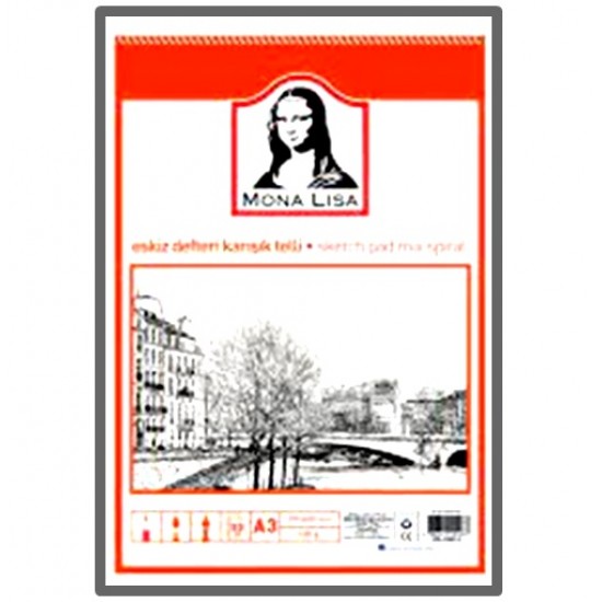 Mona Lisa Eskiz Defteri A3 50 Yaprak