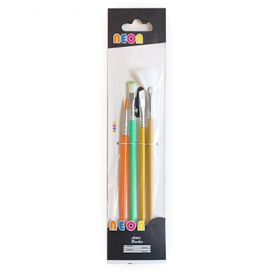 Neon Fırça Seti 4Lü Hkd141