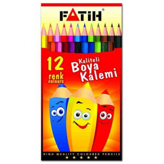 Fatih Kuruboya Kalemi Tam Boy 12Li