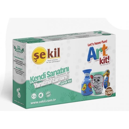 Şekil - Seramik Yapım Sanat Seti