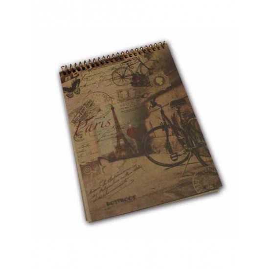 Lızy Kraft Defter Spiralli A5
