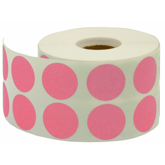 Tanex Nokta Etiket 20 Mm Pembe
