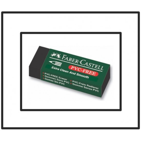 Faber Castell Siyah Silgi 7089/30 - 3 adet