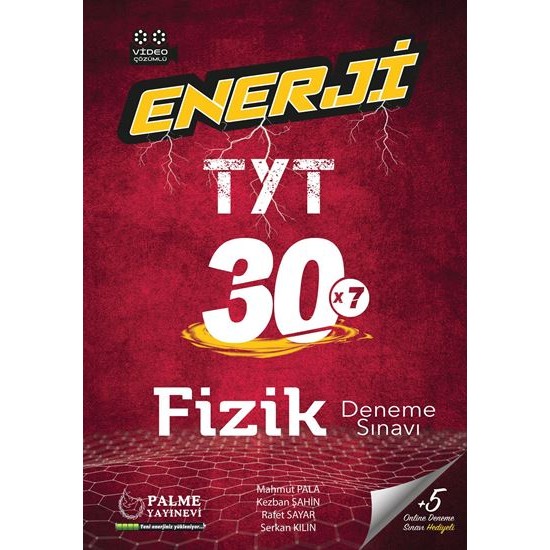 Palme Enerji Tyt Fizik Deneme 30X7
