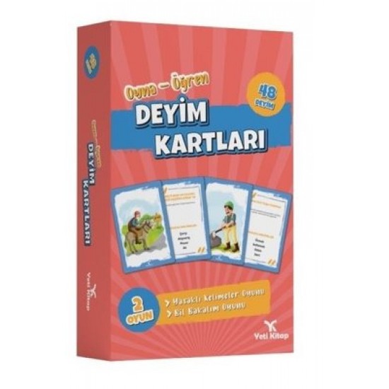 Yeti Kitap - Deyim Kartları 2 Oyun