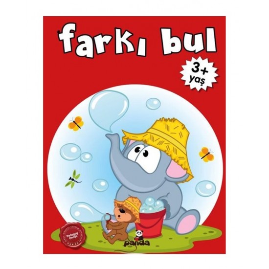 Beyaz Panda - Okul Öncesi - Farkı Bul 3+ Yaş