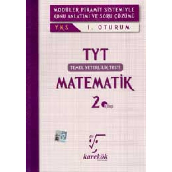 Karekök Tyt Matematik Yks 1.Oturum 2.Kitap Modüler Konu