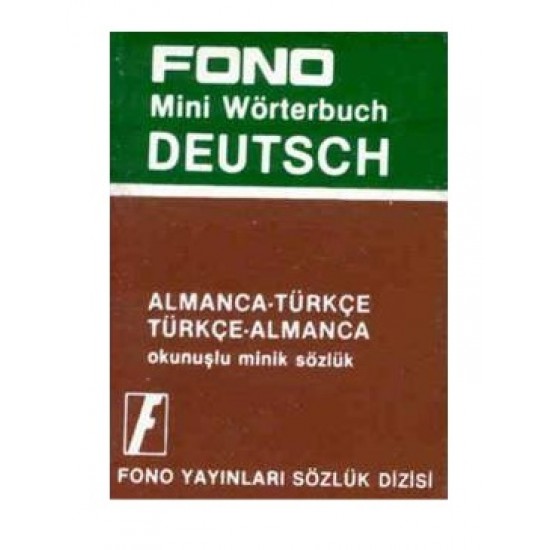 Fono Almanca Sözlük Mini